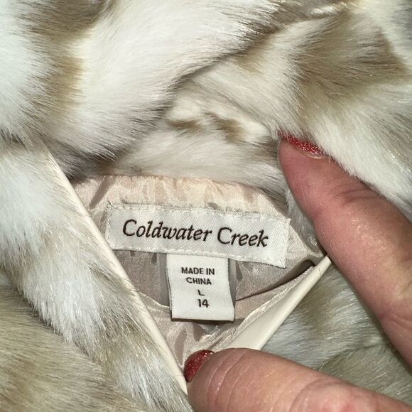 COLDWATER CREEK BRAND LEOPARD VEST - Picture 5 of 6